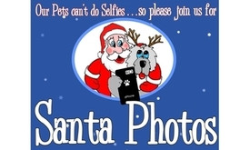 Santa Photos on Dec 5, 6 and 7th
