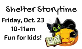 Shelter Storytime: Fun event for kids!
