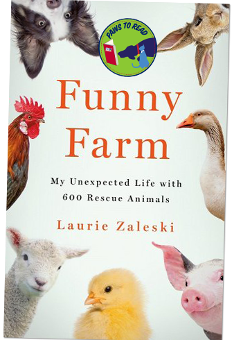 November Paws to Read Book Club – Funny Farm: My Unexpected Life with 600 Rescue Animals