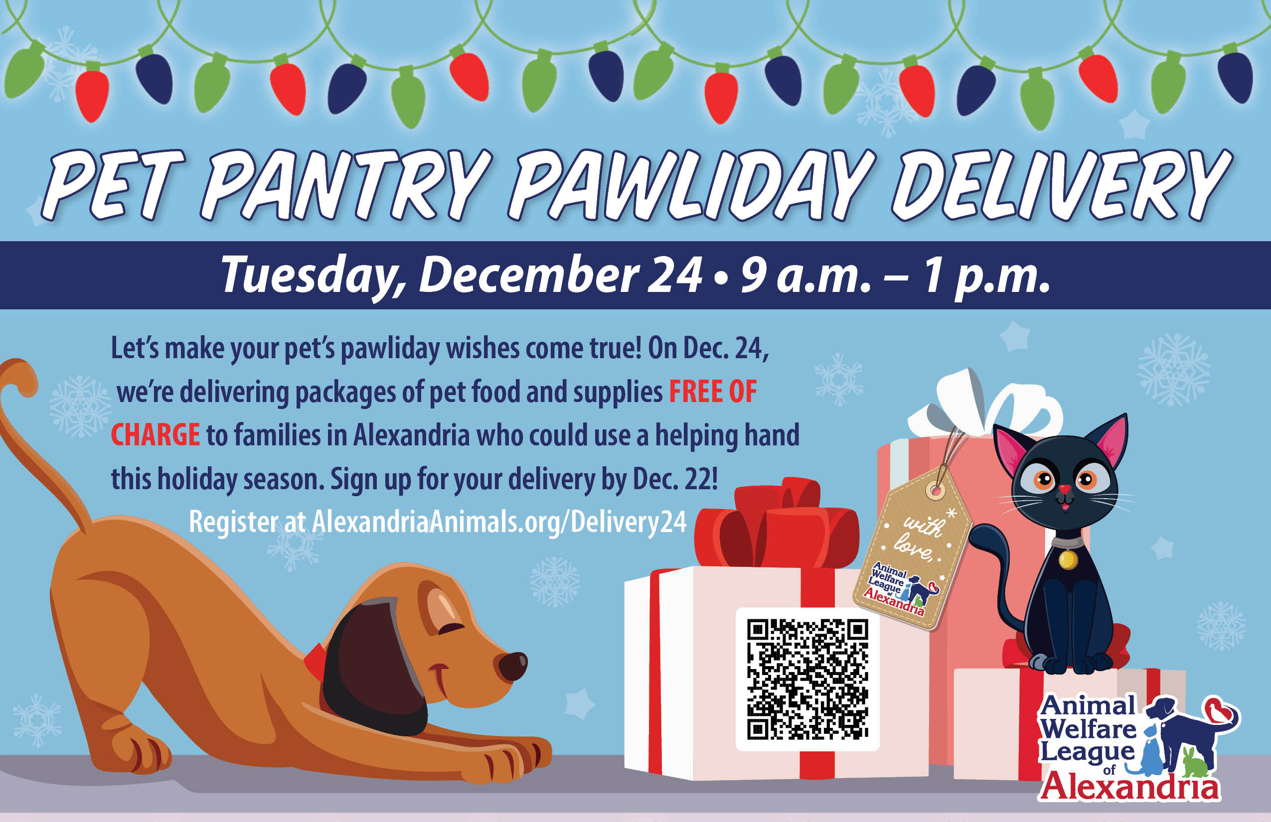 Pet Pantry Pawliday Delivery, December 24, 2024